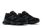 Tênis New Balance 9060 Black Cement Black Cat Preto vista superior