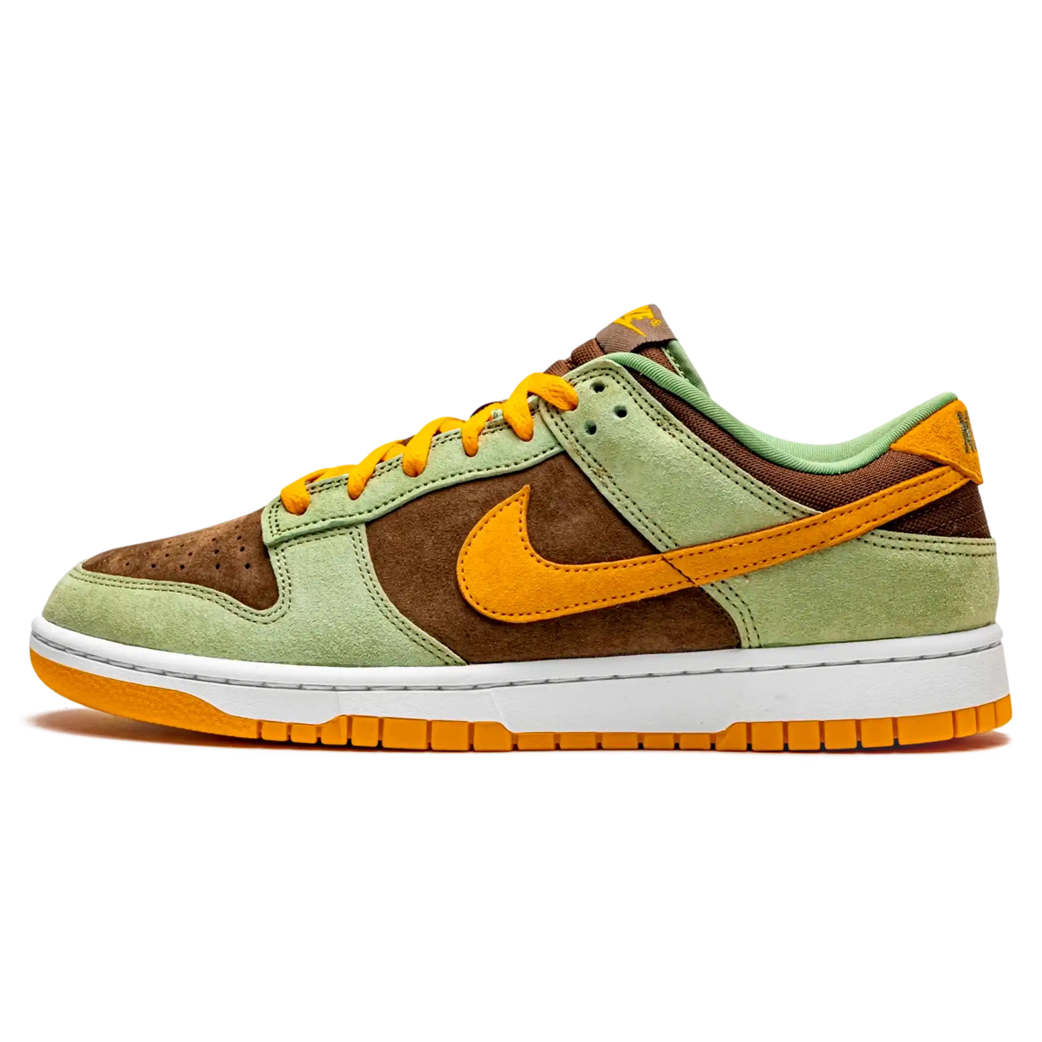 Tênis Nike Dunk Low Masculino "Dusty Olive" Verde / Marrom - DH5360-300