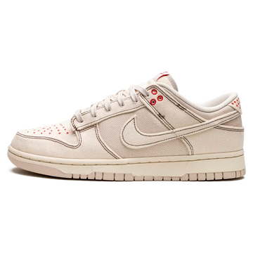 Tênis Nike Dunk Low "Light Orewood Brown Sashiko" Branco - DV0834-100