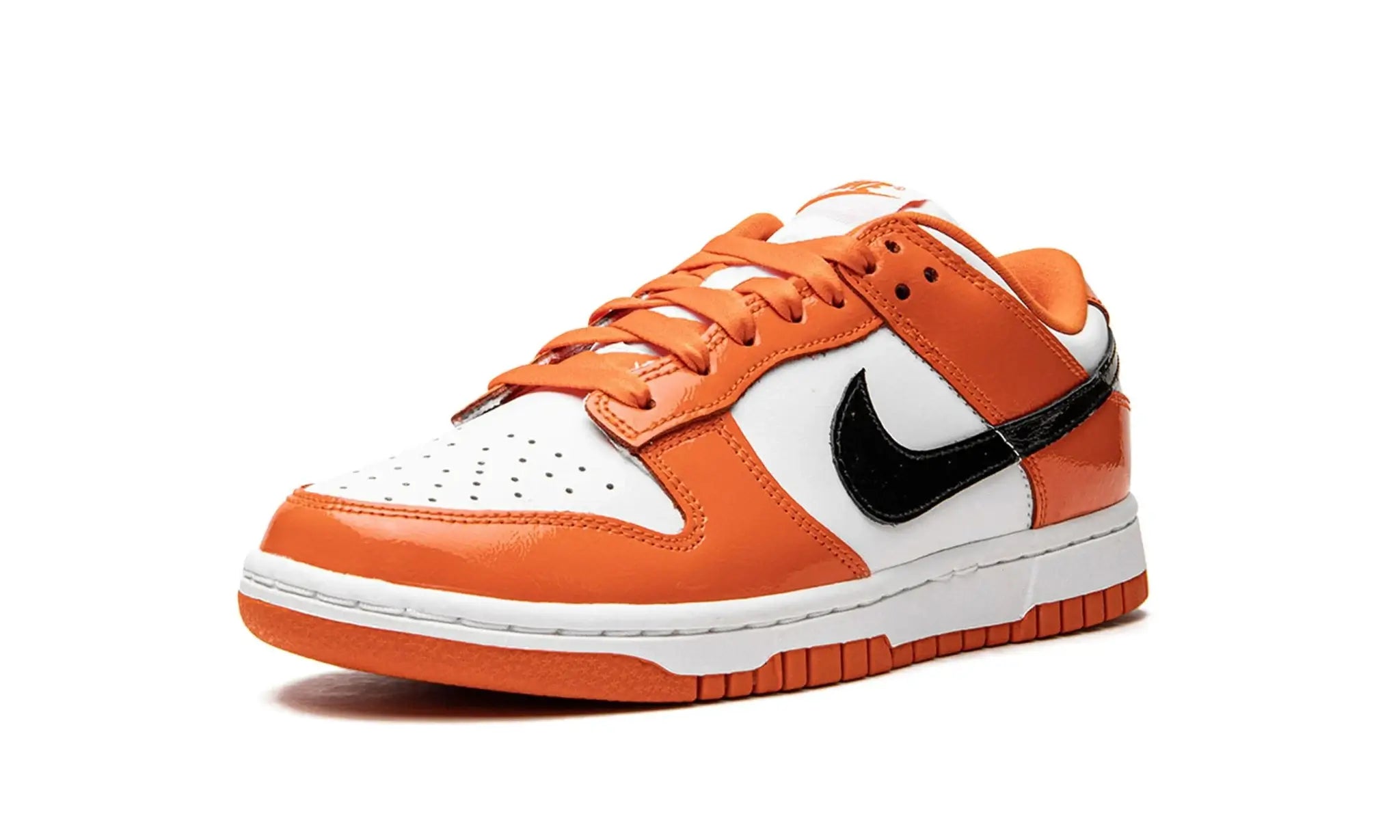 Tênis Nike Dunk Low Feminino "Patent Halloween" Laranja - DJ9955-800