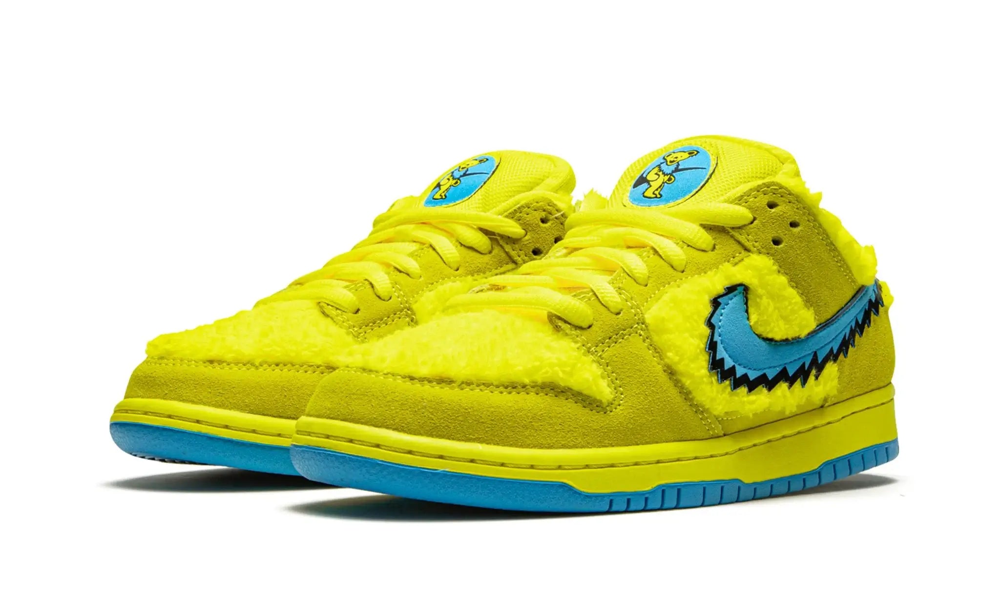 Tênis Nike Dunk Low SB x Grateful Dead "Yellow Bear" Amarelo - CJ5378-700