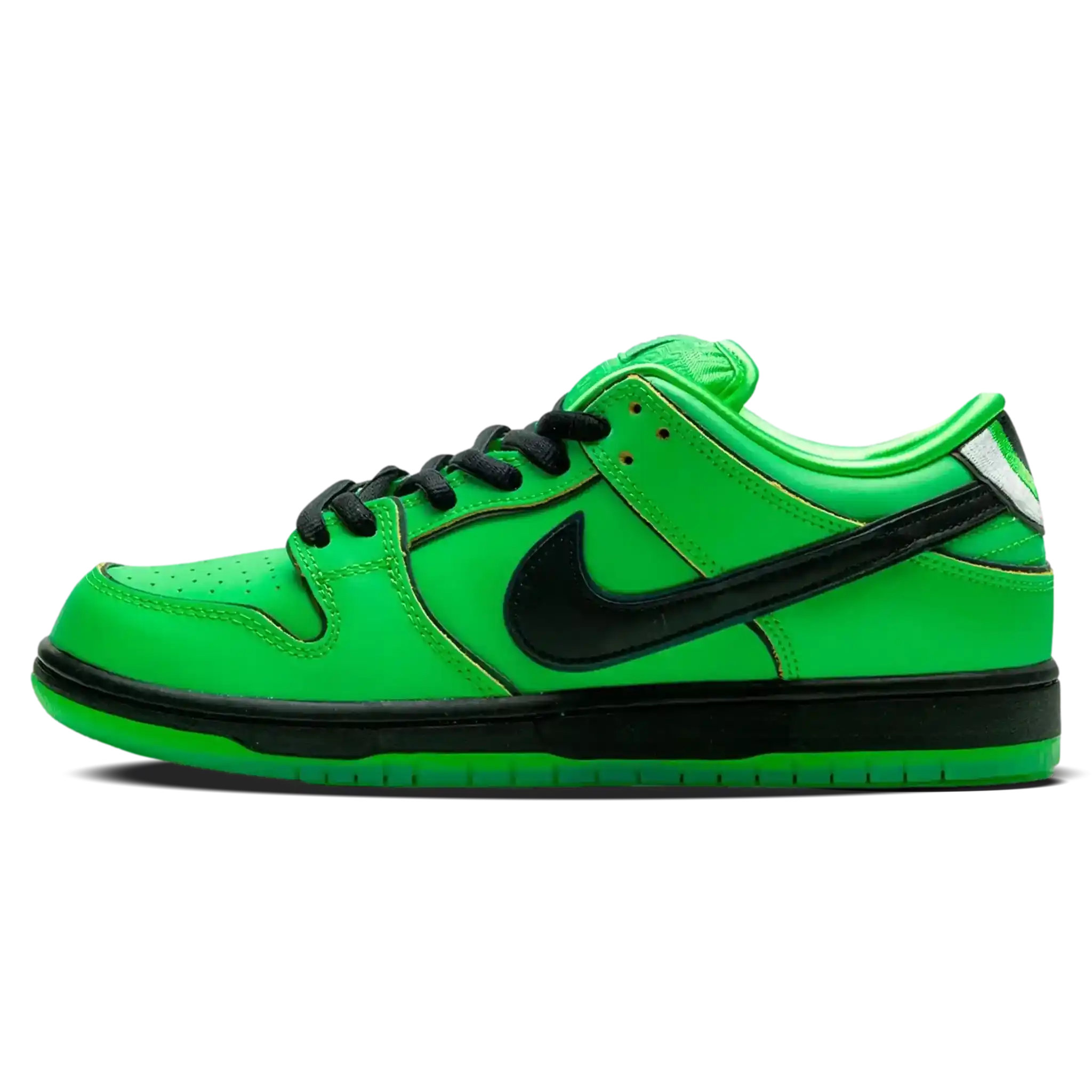 Tênis Nike Dunk Low SB x Meninas Superpoderosas "Buttercup" Verde - FZ8319-300
