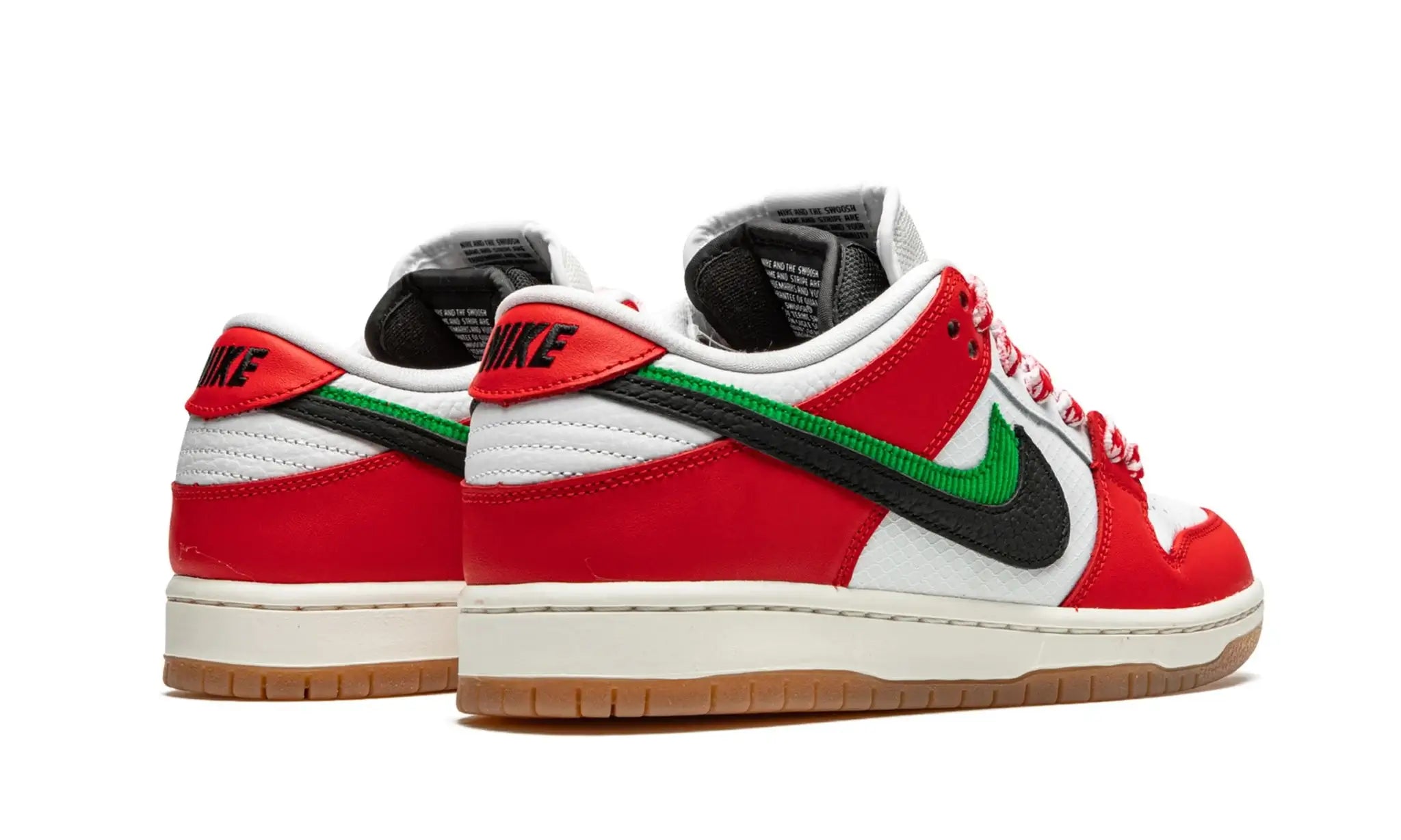 Tênis Nike Dunk Low x Frame "Habib" Vermelho / Branco - CT2550-600