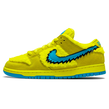 Tênis Nike Dunk Low SB x Grateful Dead "Yellow Bear" Amarelo - CJ5378-700