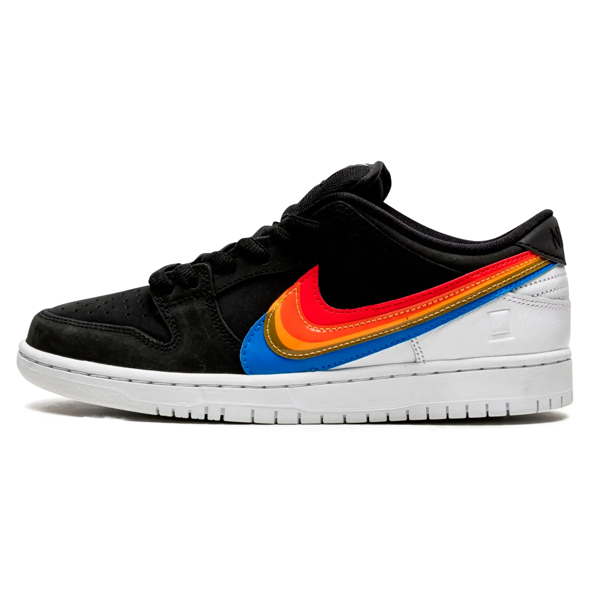 Tênis Nike Dunk Low SB "Polaroid" Preto / Colorido - DH7722-001