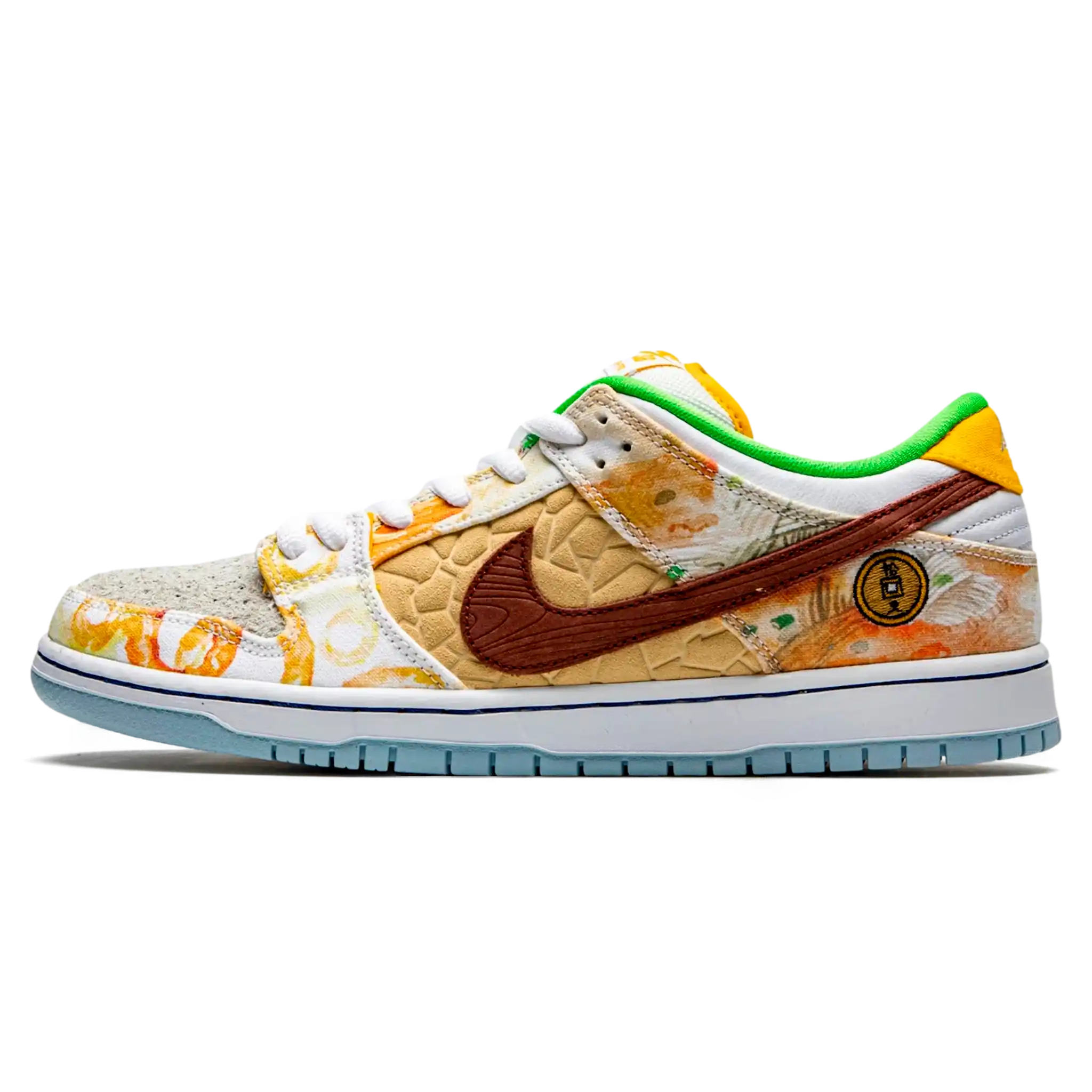 Tênis Nike Dunk Low SB "Street Hawker" Colorido - CV1628-800