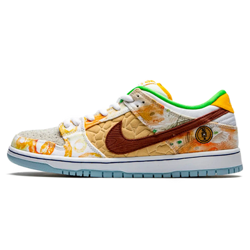 Tênis Nike Dunk Low SB "Street Hawker" Colorido - CV1628-800
