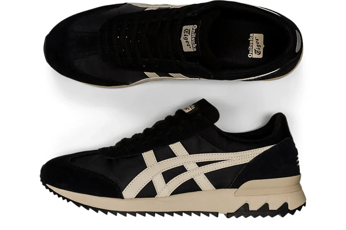 Tênis Onitsuka Tiger California 78 EX Black/Oatmel Preto detalhe do material