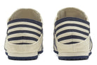 Tênis Onitsuka Tiger Mexico 66 Paraty Natural Navy Bege vista traseira