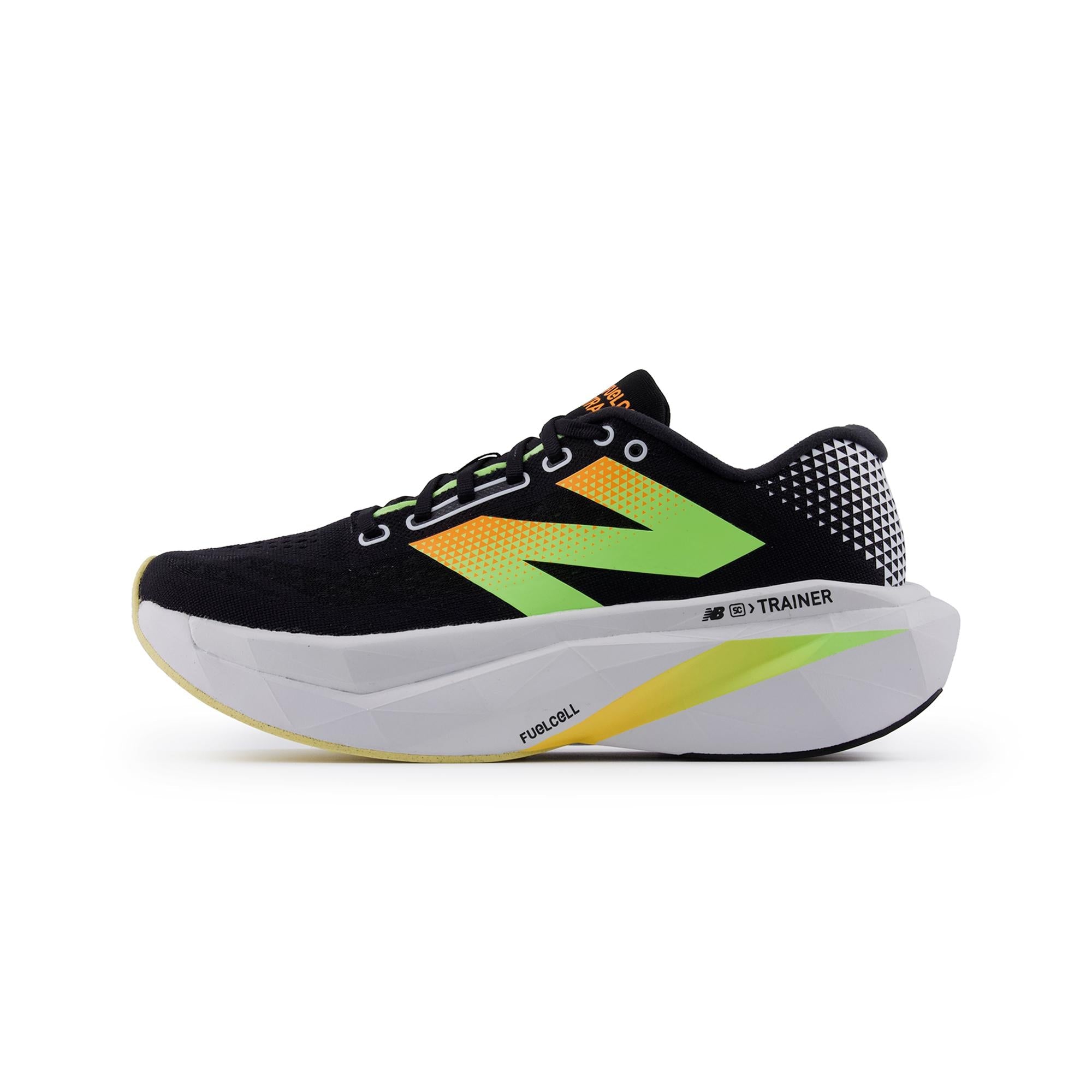 Tênis New Balance FuelCell SuperComp Trainer v3 'Black Bleached Lime Glo' Preto - MRCXLB4