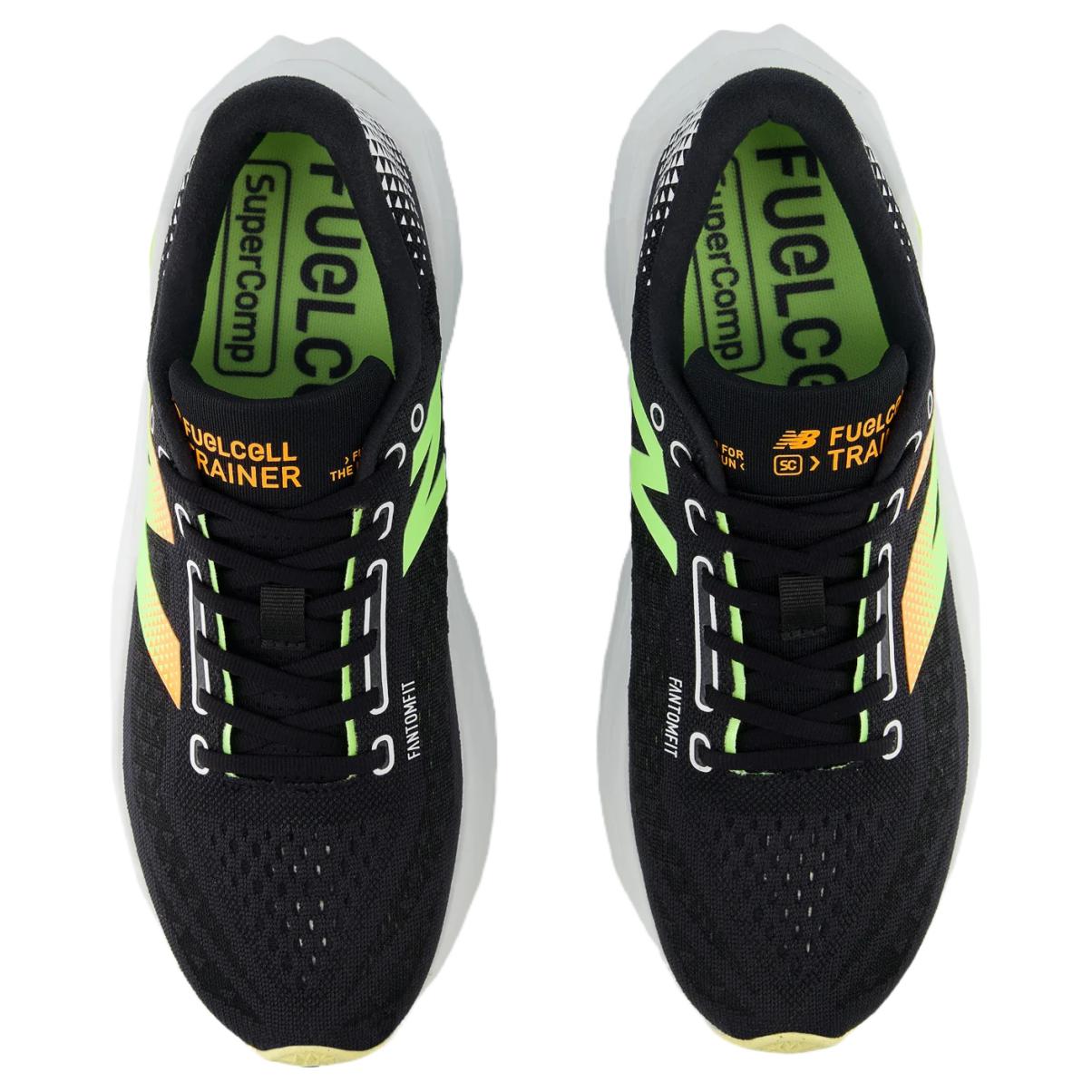 Tênis New Balance FuelCell SuperComp Trainer v3 'Black Bleached Lime Glo' Preto - MRCXLB4