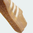 Tênis Adidas Bad Bunny Gazelle Indoor x Messi Cardboard Marrom detalhe do produto