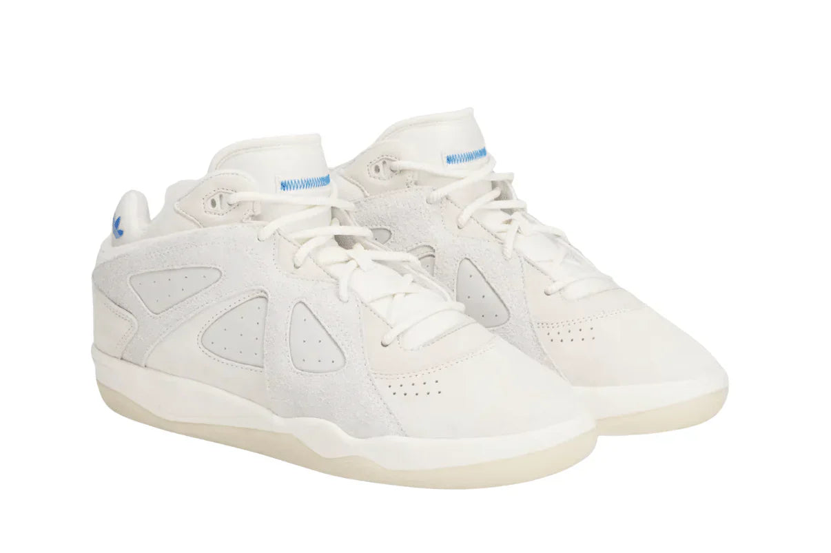 Tênis Adidas Badbo 1.0 X Bad Bunny "Chalk White" Branco vista superior