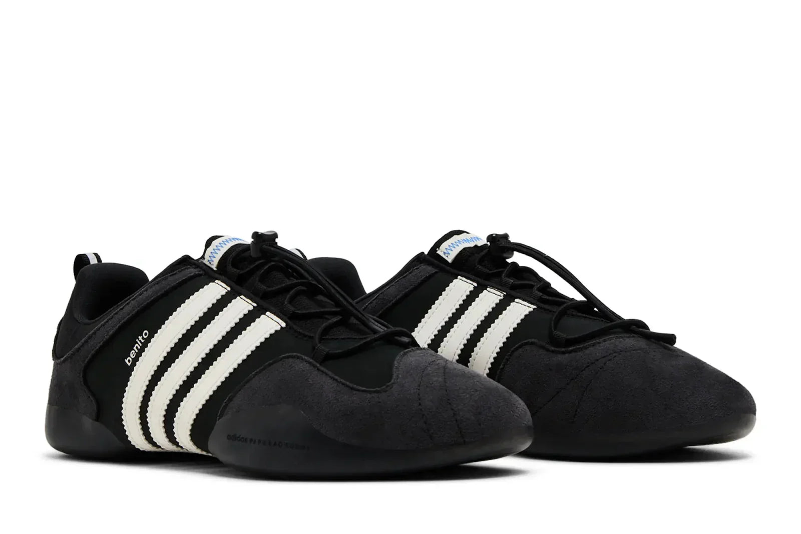Tênis Adidas Ballerina Bad Bunny Black Chalk Preto detalhe do solado