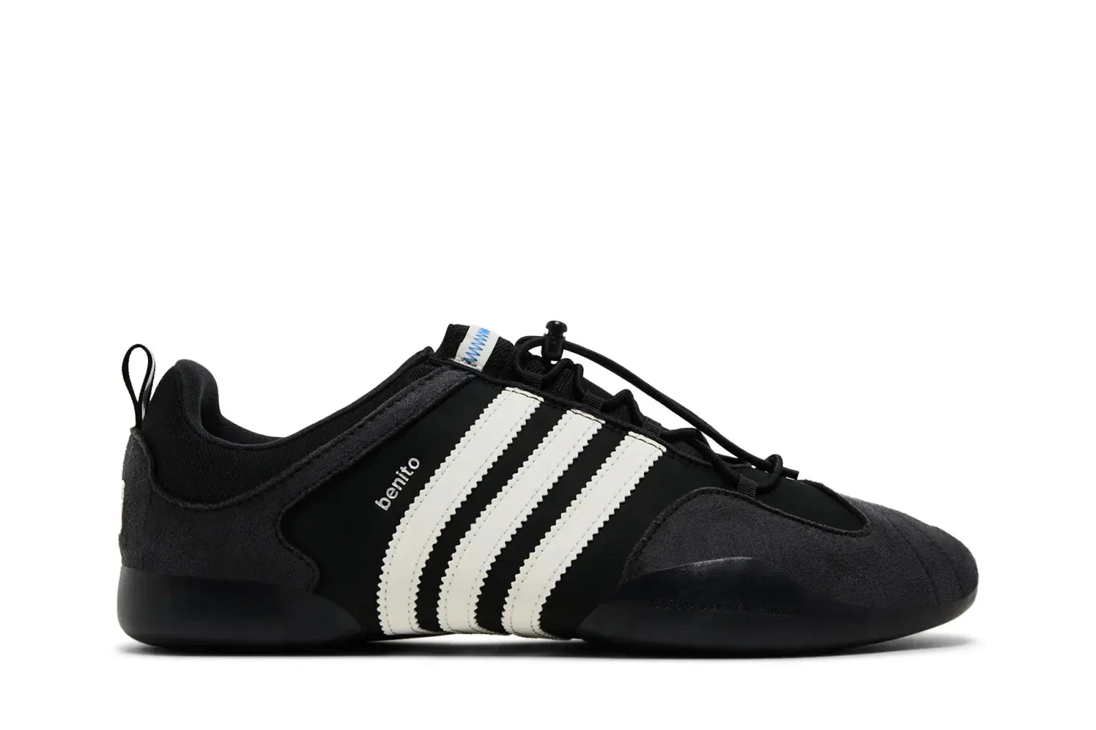 Tênis Adidas Ballerina Bad Bunny Black Chalk Preto vista superior