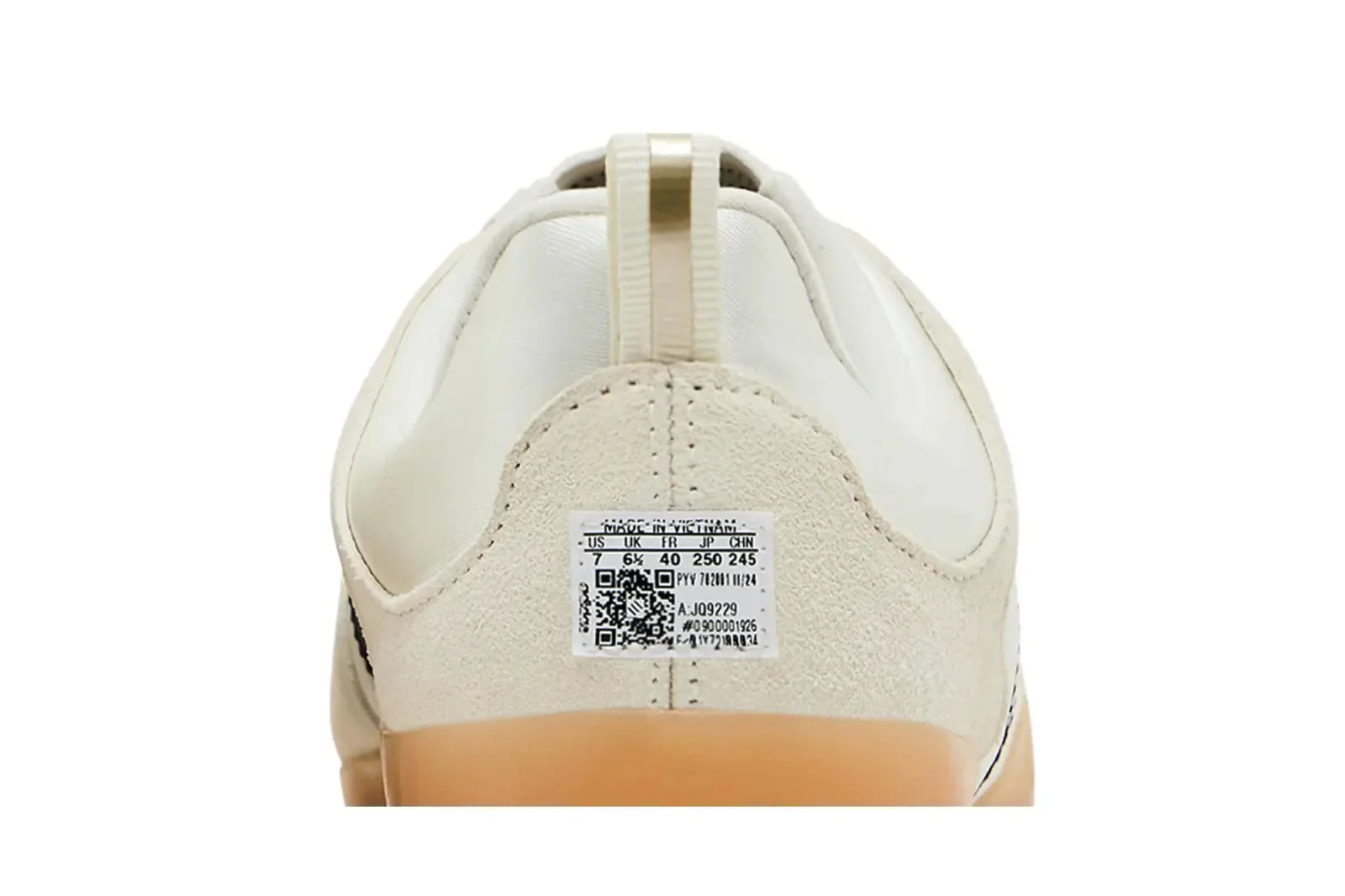 Tênis Adidas Ballerina Bad Bunny Off White Black Gum Branco detalhe do produto