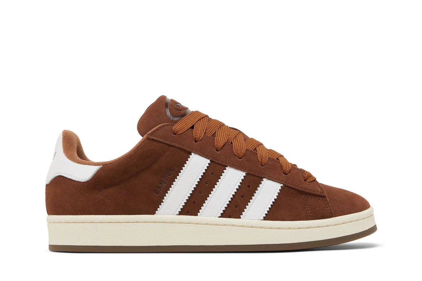 Tênis Adidas Campus 00s Bark Marrom vista lateral