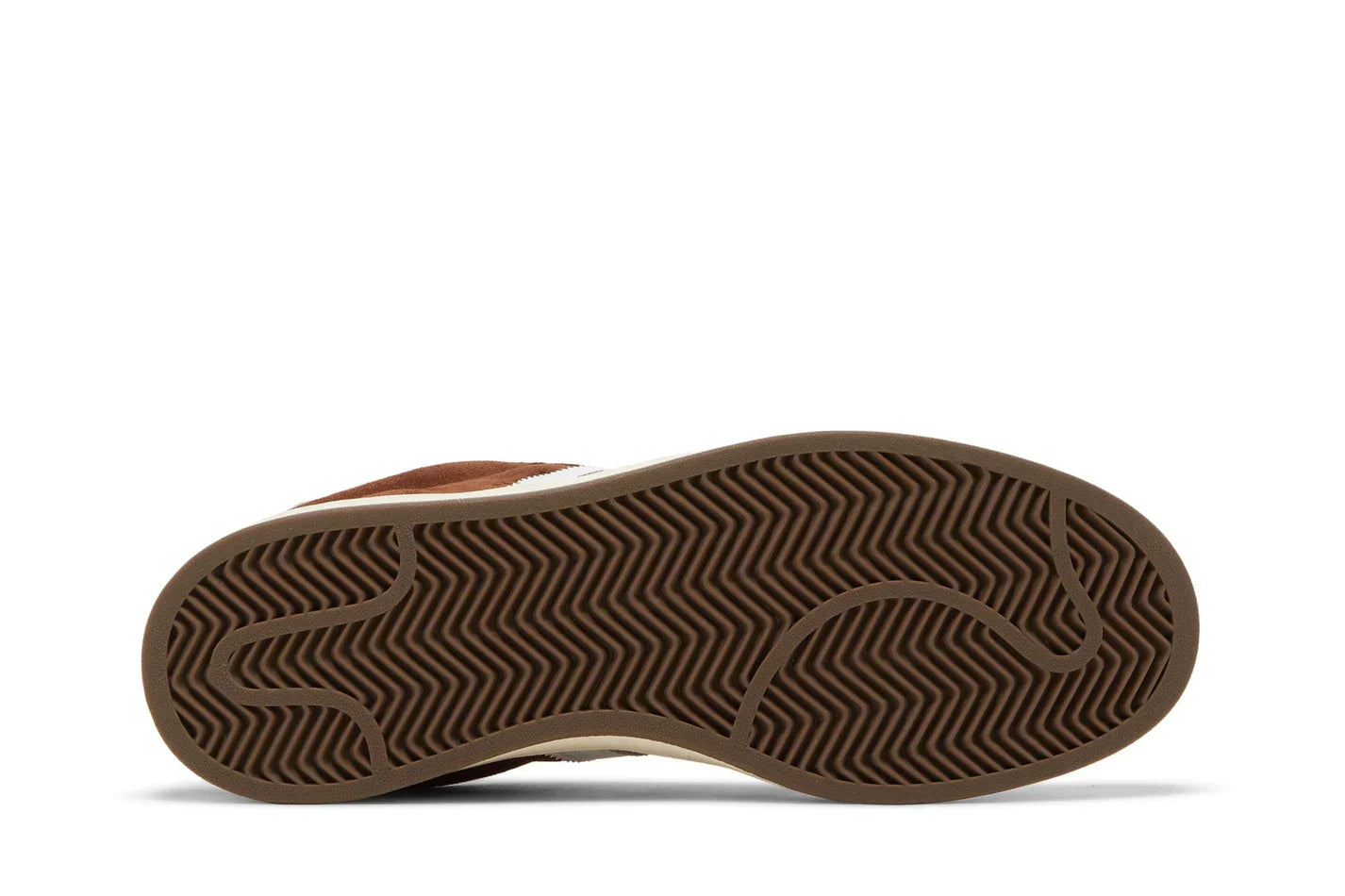 Tênis Adidas Campus 00s Bark Marrom detalhe do material