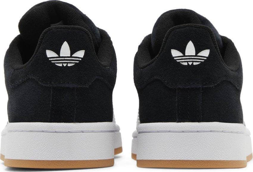 Tênis Adidas Campus 00s Black White Gum Preto detalhe lateral