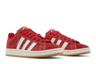 Tênis Adidas Campus 00s Scarlet Red Vermelho detalhe do material