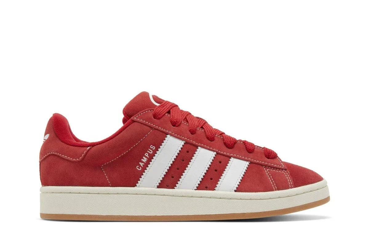 Tênis Adidas Campus 00s Scarlet Red Vermelho vista lateral