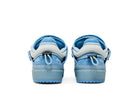 Tênis Adidas Forum Buckle Low x Bad Bunny Blue Tint detalhe do material