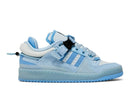 Tênis Adidas Forum Buckle Low x Bad Bunny Blue Tint vista superior