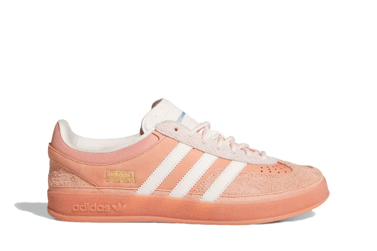 Tênis Adidas Gazelle Indoor Bad Bunny Cabo Rojo Rosa vista superior