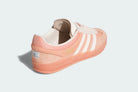Tênis Adidas Gazelle Indoor Bad Bunny Cabo Rojo Rosa detalhe frontal