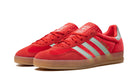 Tênis Adidas Gazelle Indoor Better Scarlet Green Velvet Vermelho vista traseira