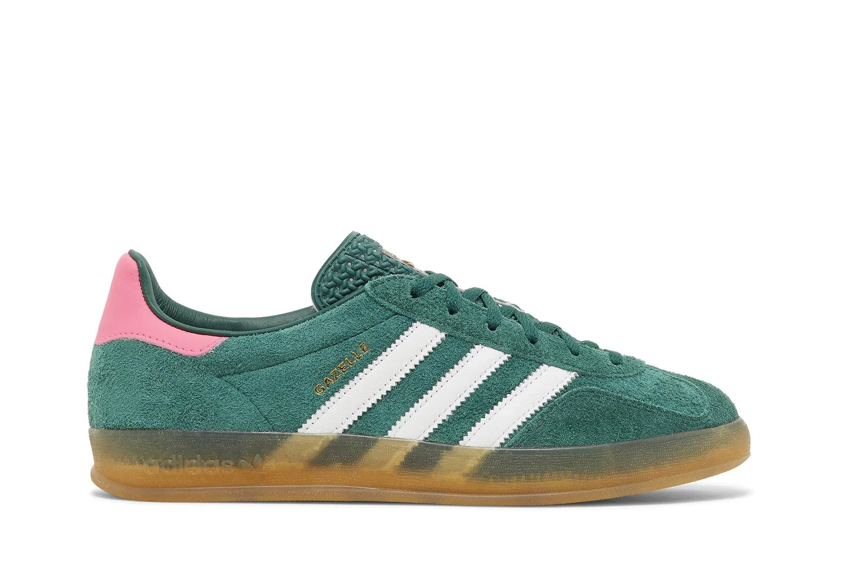 Tênis Adidas Gazelle Indoor Collegiate Green Verde vista superior