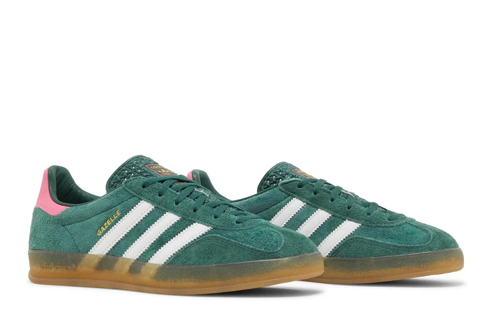 Tênis Adidas Gazelle Indoor Collegiate Green Verde detalhe do solado