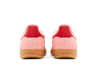 Tênis Adidas Gazelle Indoor Court Green Glow Pink Gum Rosa vista traseira
