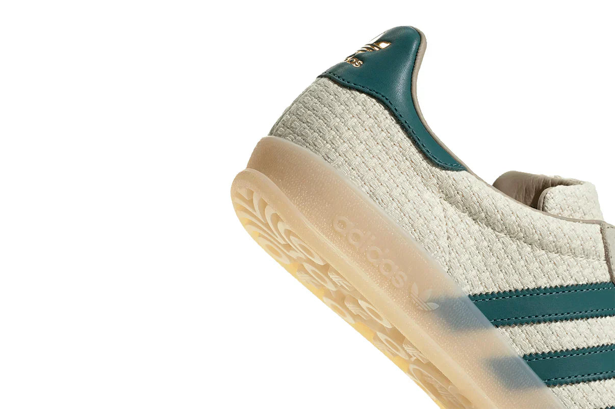 Tênis Adidas Gazelle Indoor Cream White Preloved Teal Branco vista adicional