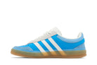 Tênis Adidas Gazelle Indoor x Bad Bunny San Juan Azul detalhe lateral