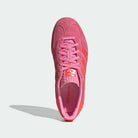 Tênis Adidas Gazelle Indor Beam Pink Solar Red Rosa detalhe do material