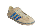 Tênis Adidas Gazelle x CLOT Linen Khaki Light Blue Marrom detalhe lateral