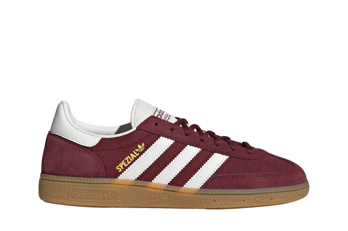Tênis Adidas Handball Spezial Bordô vista lateral