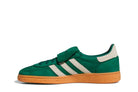 Tênis Adidas Handball Spezial LT Collegiate Green Cream White Verde detalhe frontal
