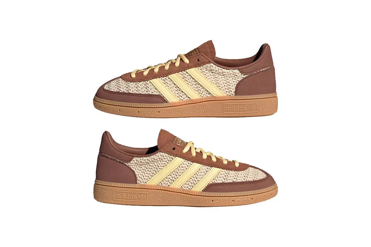 Tênis Adidas Handball Spezial Preloved Brown Orange Tint Gum Marrom detalhe do solado