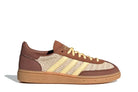 Tênis Adidas Handball Spezial Preloved Brown Orange Tint Gum Marrom detalhe do material
