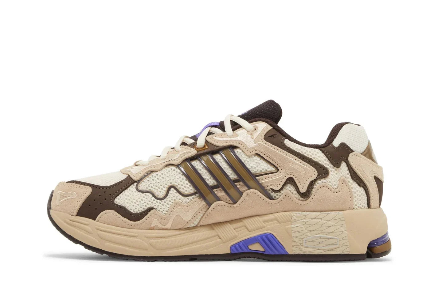Tênis Adidas Response CL Bad Bunny Bronze Strata Marrom vista traseira