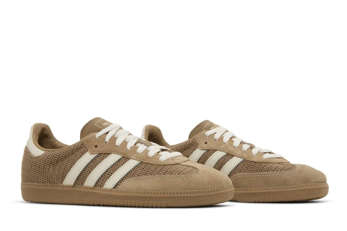 Tênis Adidas Samba Cardboard Marrom vista superior