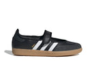 Tênis Adidas Samba Jane Black White Gum Preto vista lateral