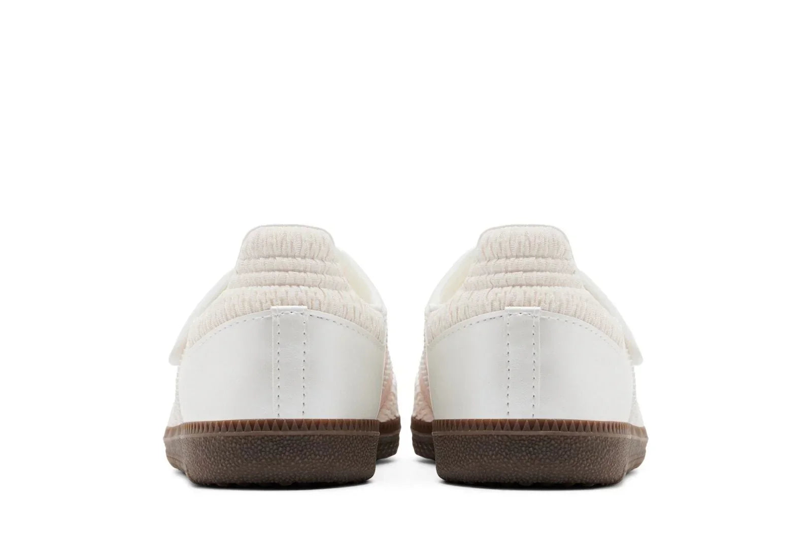 Tênis Adidas Samba Jane Chalk White Wonder Quartz Branco detalhe do solado