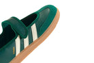 Tênis Adidas Samba Jane Green White Gum Verde detalhe lateral