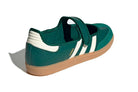 Tênis Adidas Samba Jane Green White Gum Verde detalhe frontal