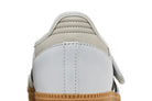 Tênis Adidas Samba Jane White Black Branco detalhe do material