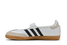 Tênis Adidas Samba Jane White Black Branco detalhe lateral