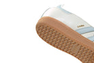 Tênis Adidas Samba Jane White Blue Gum Branco detalhe do acabamento